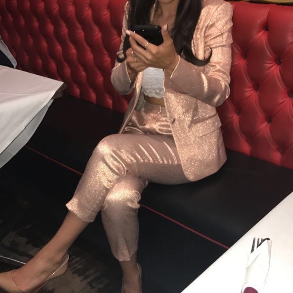 Topshop Pants - Topshop shimmer PANTS. Not jacket!
